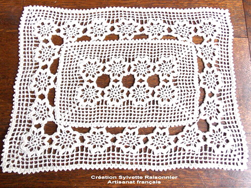 Napperon crochet art - napperon, d'art