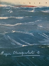 Ancienne affiche Roger Chapelet paquebot ferry Provence Transméditerranéenne 72