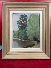 Tableau M. Guilmineau Peintre Vendée, Deux Sèvres, Venise verte, Coulon....