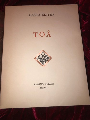 Toa 1952 sacha guitry - sacha,
