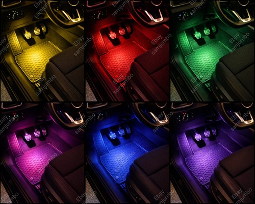 Led pieds voiture audi - seat, vw