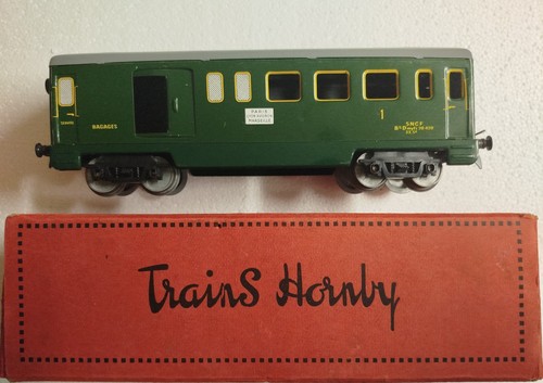 Train hornby meccano voiture - 0,