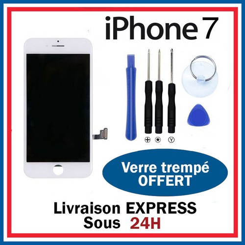 Ecran lcd iphone blanc - ecran,