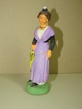 Rare santon ancien Pellegrini Marseille Arlesienne no Asperty Bacci Pieraccini