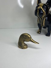 Ancien décapsuleur tete de canard en laiton en bonne etat vintage