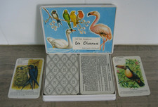 Jeu de 12 Familles LES OISEAUX  Fernand Nathan