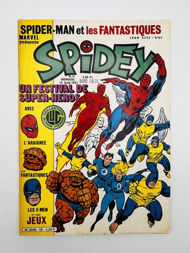 Spidey marvel 1981 - n°19,