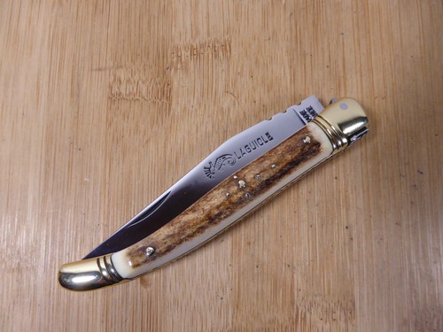 Ancien couteau pliant laguiole - ancien,