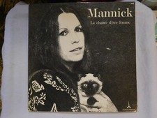 Mannick :  La chance d'être femme - 1977 - LP - 33 tours - 30 cm - gatefold