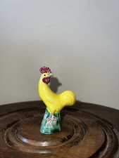 Ancien Coq Petit En Céramique