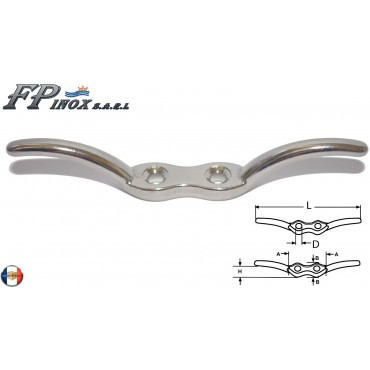 Taquet fanion inox longueur - taquet,
