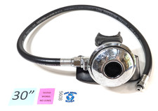 US Divers Aqua Lung Calypso Métal Vintage 2ème Étape Scuba Octo Octopus #5608