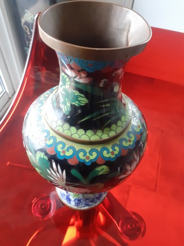 Vase chinois ancien - vase,