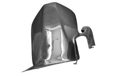 Garde boue arrière Carbone