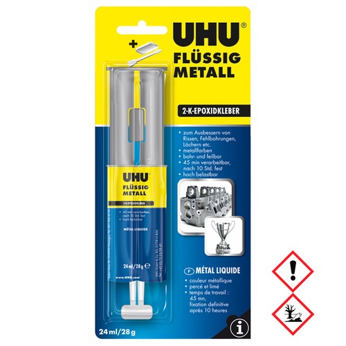 Uhu métal liquide colle - liquide,