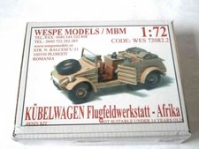 Wespe MBM 72082.2 1/72 "Kübelwagen Flugfeldwerkstatt Afrika"