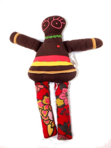 Catimini doudou poupee noire - doudou,