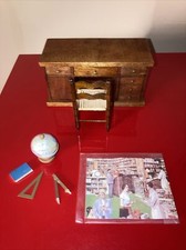 Bureau Maîtresse Avec Made monde Maison Et Accessoires De Poupee