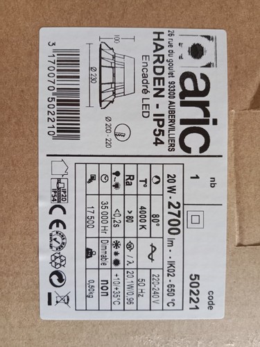 Projecteur led aric 50221 - projecteur,