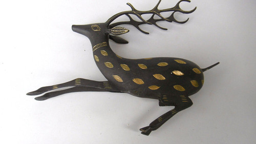 Cerf avec cors tole corps - cerf,