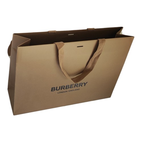 Burberry paper gift - burberry, bag