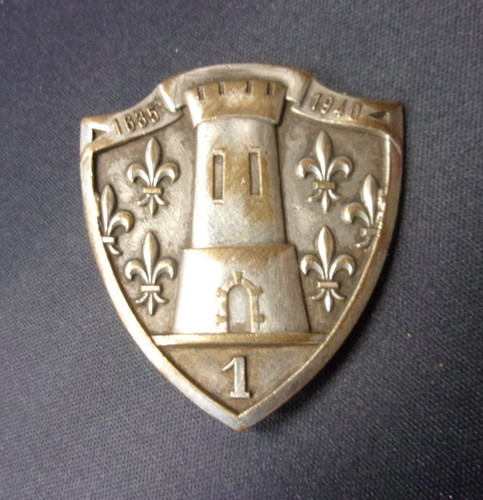 Rare insigne béret du 1er - rare:, de