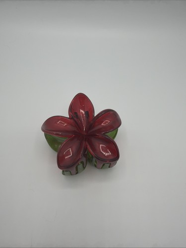 Pince cheveux crabe fleur - pince,