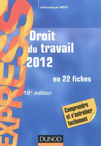 Droit travail 2012 - droit, du