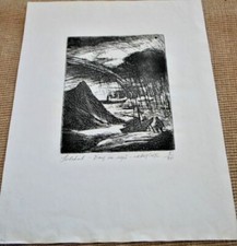 Eau forte André Solohub