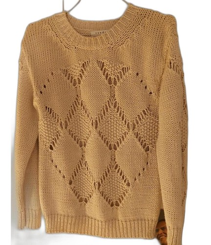 Pull sandro beige t - -,