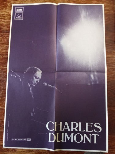 Affiche charles dumont - affiche,