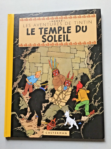 Tintin temple du soleil - tintin.,