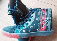 Baskets montantes chaudes cuir - pointure 31 / Orchestra