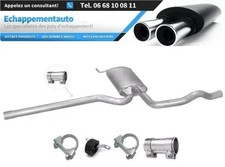 VW Passat B5 et B5 FL 1.9 TDI (1999-2005) : échappement avec silencieux