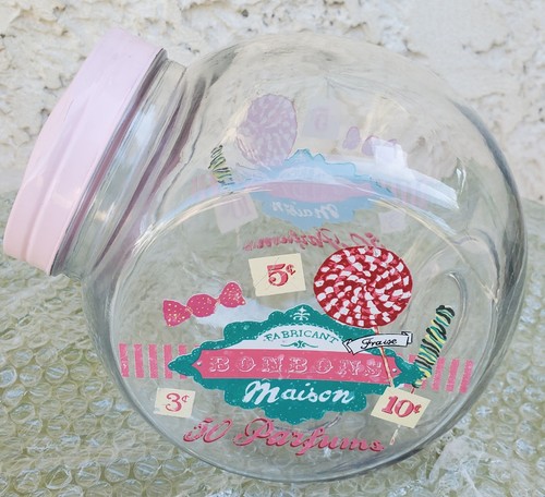 Bocal pot pour bonbons - bocal,