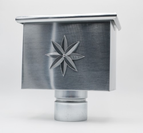 Boite eau 250x150 zinc - à, mm