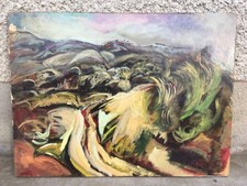 tableau STAMBOULIAN huile sur papier Provence ? 