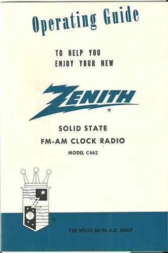 Zenith solid state clock - clock, radio