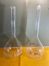 2 Ballons fond plat 1 L