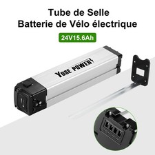 24V15.6Ah E-Bike Batterie de Vélo Electrique avec Chargeur pour Ruhrwerk Tchibo