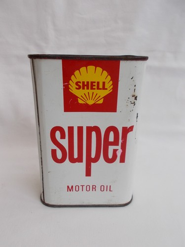 Bidon huile vintage shell - huile,