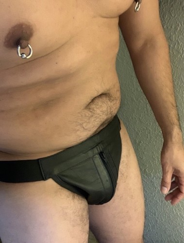 Jockstrap 100 real leather - 100%,