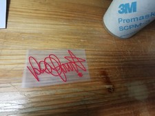 Autocollants autocollants en vinyle signature Valentino Rossi VR 46 X1 signat...