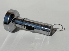 ?‍⬛ oct14A -  Ancienne Lampe Torche Chromée WONDER  Vintage An 70's