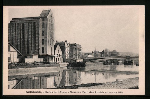 Cpa soissons bords - cpa,