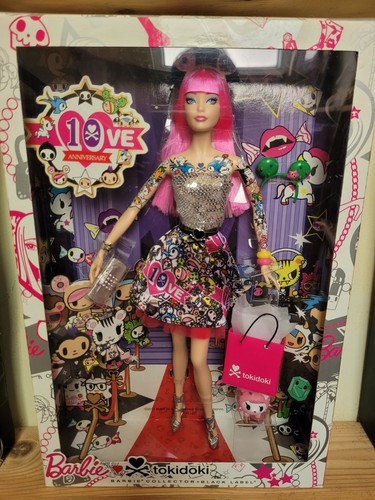 2014 barbie tokidoki doll pink - barbie,