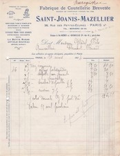 75 PARIS coutelier SAINT