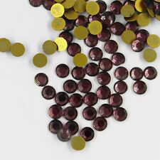 451151 *** 40 strass anciens fond plat 4,5mm vieux rose  