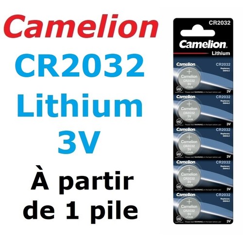 Pile bouton camelion cr2032 - pile, /