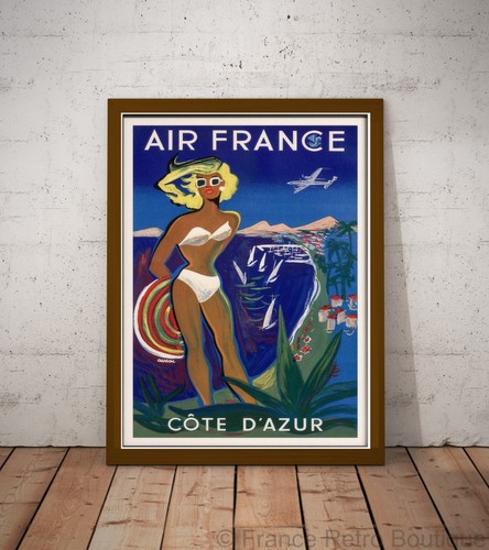 Affiche poster air france - affiche-poster,